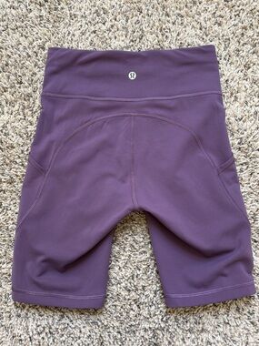 Lululemon Size 4 invigorate high rise midnight orchid